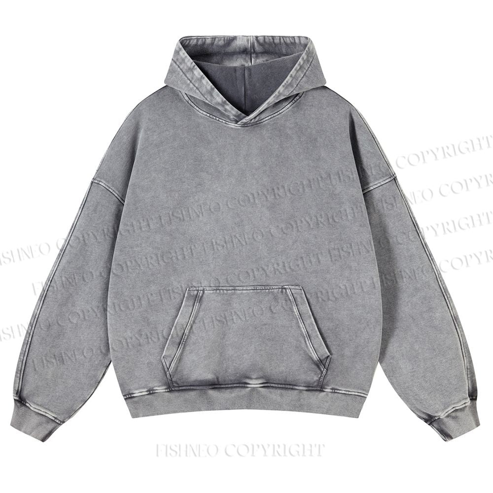 Unisex Bonjour Mon Amour washed hoodie
