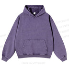 Unisex WE THRIFT AT DAWN washed hoodie