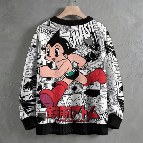 Astro Boy Manga Crew Neck Sweater