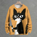 BladeCat Crew Neck Sweater