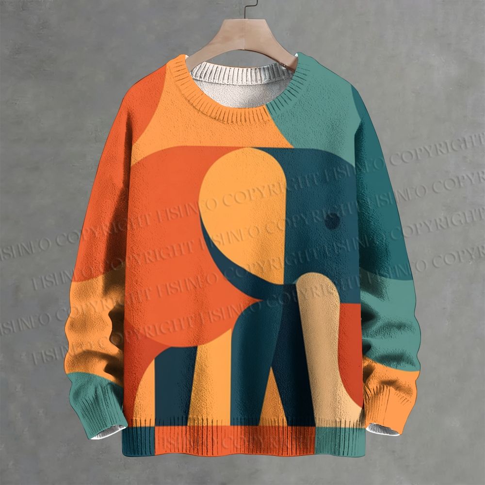 GeoElephant Crew Neck Sweater