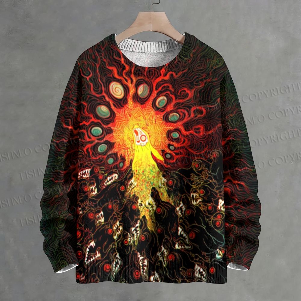 LuminaHorde Crew Neck Sweater