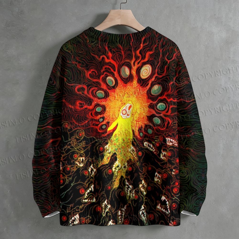 LuminaHorde Crew Neck Sweater