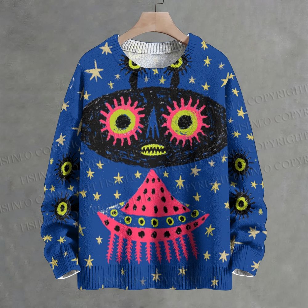 StarAlien Crew Neck Sweater