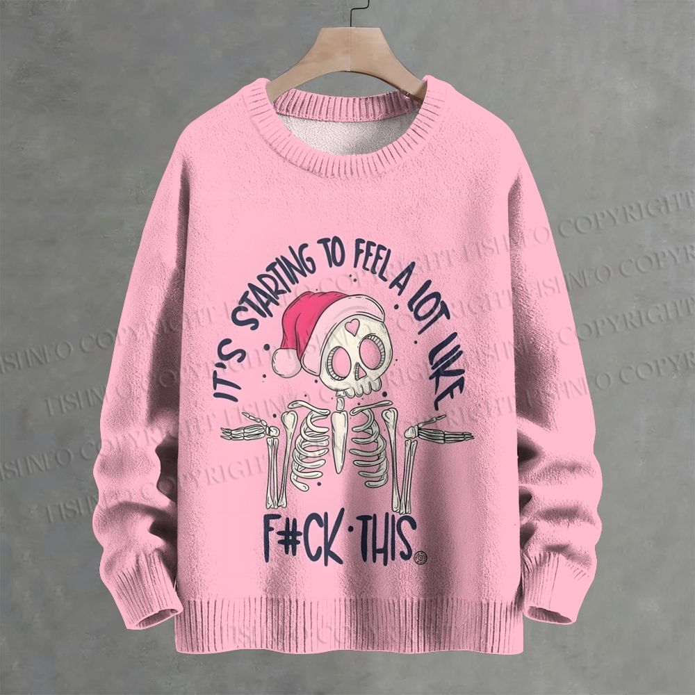 GrumpSkele Crew Neck Sweater