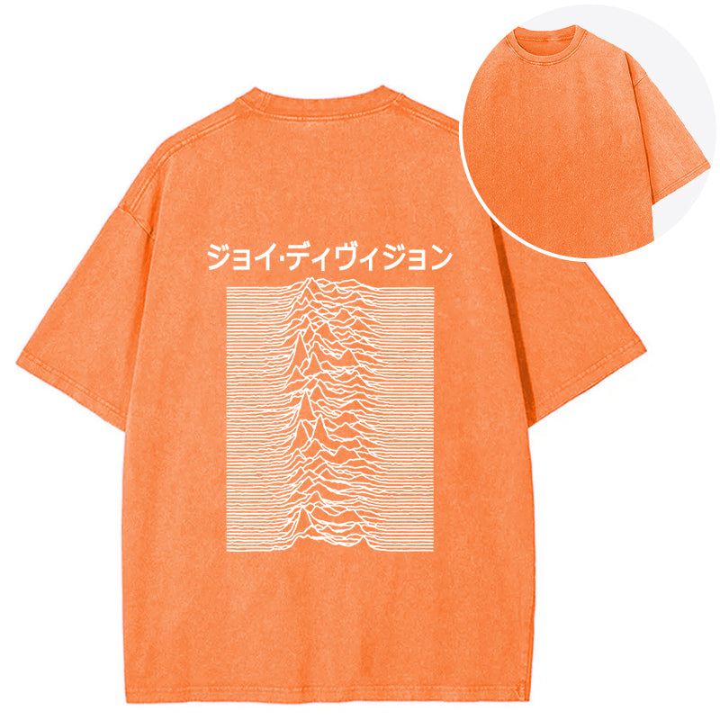 Pleasures Division Japan Ladies Back Washed T-Shirt