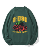 Horror Frog Cotton Sweatshirt