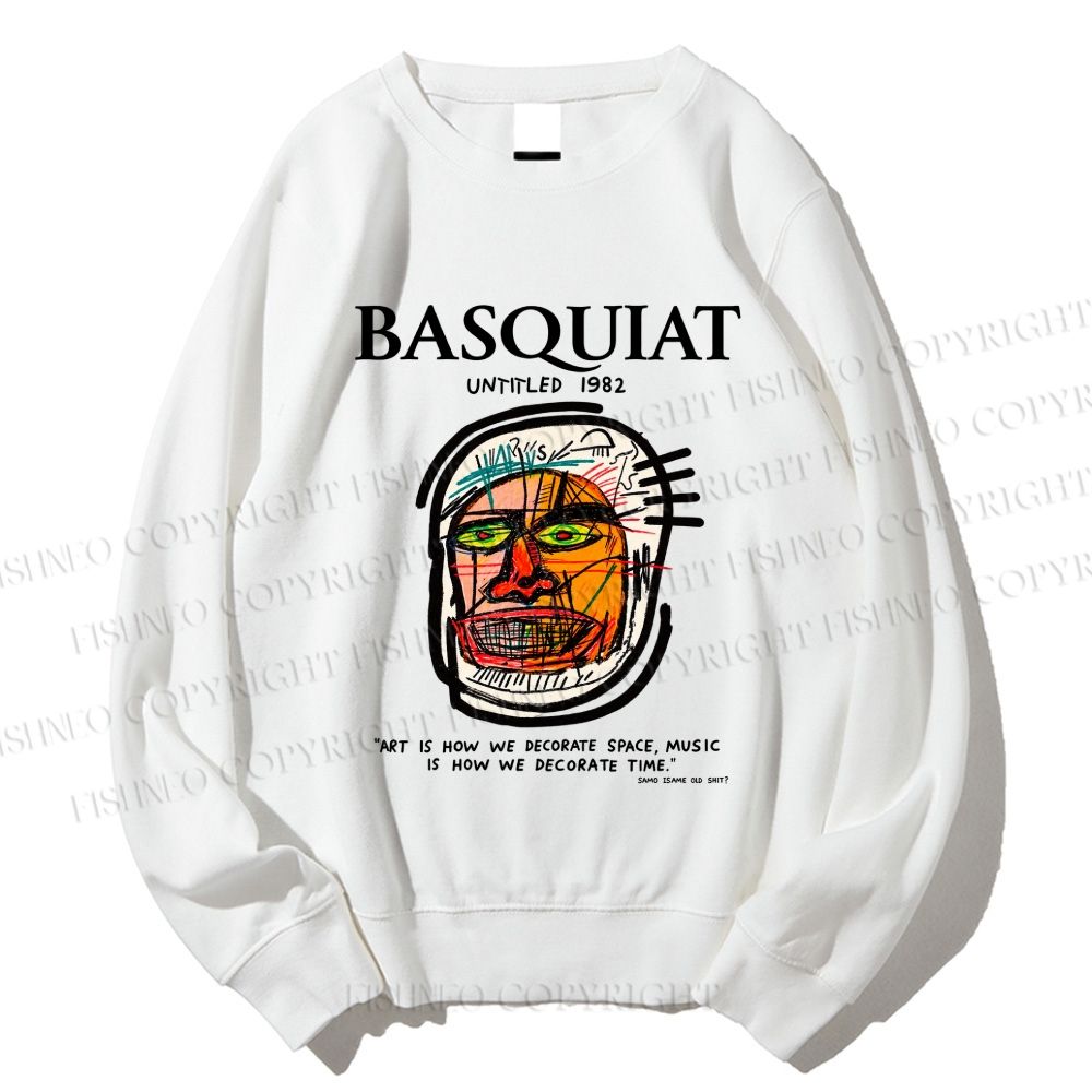 Unisex Jean-Michel Basquiat Untitled (Head) Printed Sweatshirt