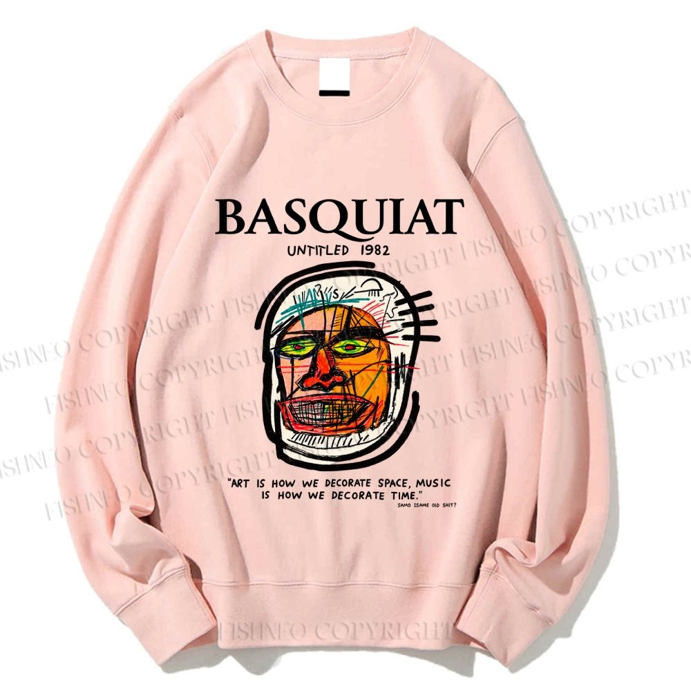 Unisex Jean-Michel Basquiat Untitled (Head) Printed Sweatshirt