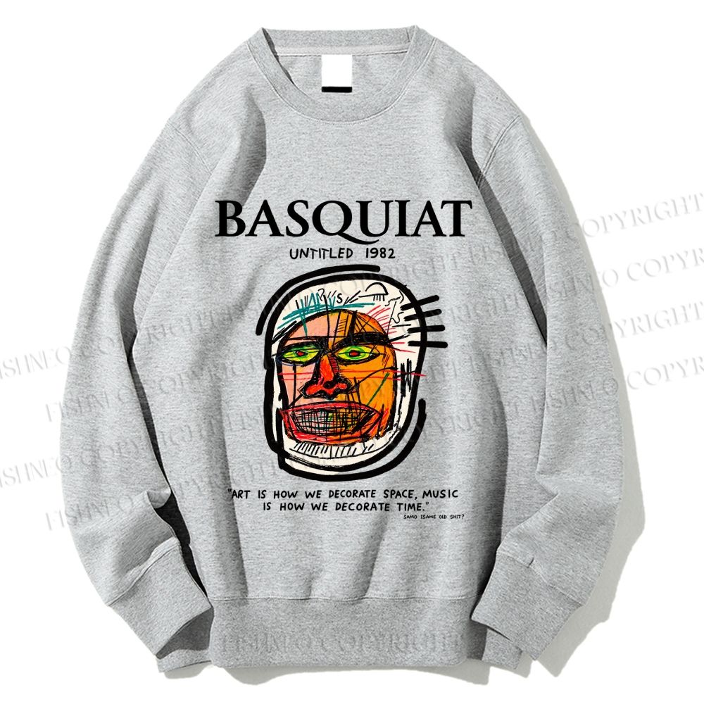 Unisex Jean-Michel Basquiat Untitled (Head) Printed Sweatshirt