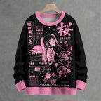 Sakura JDM Racing Crew Neck Sweater