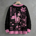 Sakura JDM Racing Crew Neck Sweater