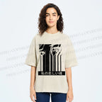 Unisex Gally Gunnm Printed Washed Tee