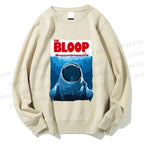 Unisex The Bloop Jaws Printed Sweatshirt