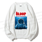 Unisex The Bloop Jaws Printed Sweatshirt
