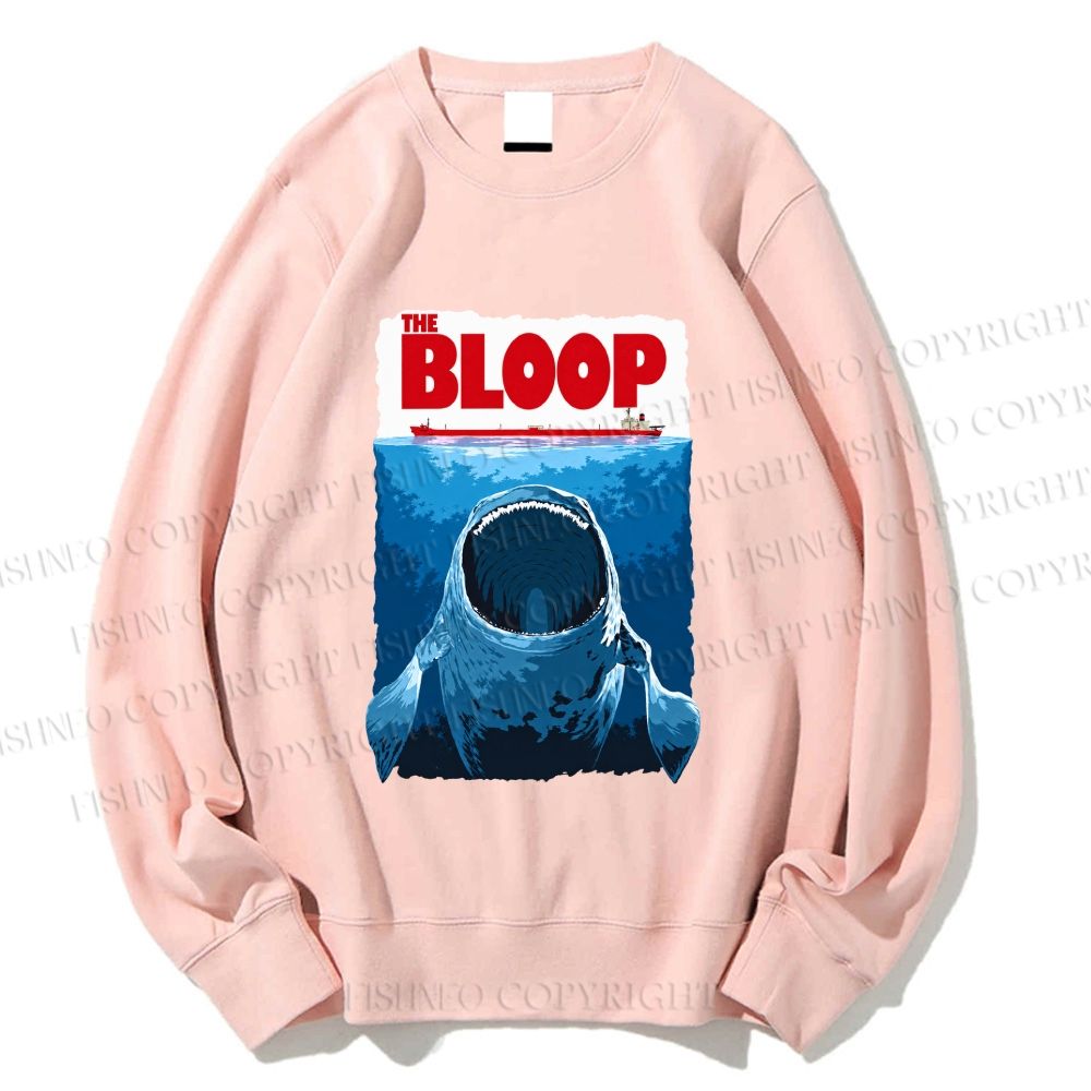 Unisex The Bloop Jaws Printed Sweatshirt