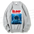 Unisex The Bloop Jaws Printed Sweatshirt