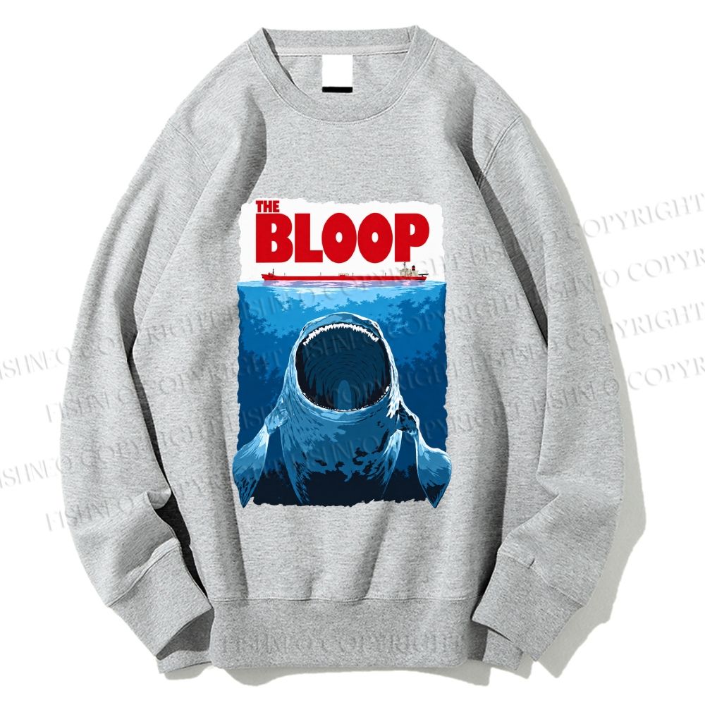Unisex The Bloop Jaws Printed Sweatshirt