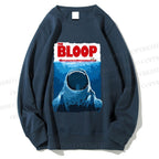 Unisex The Bloop Jaws Printed Sweatshirt