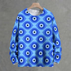 Evil Eyes Crew Neck Sweater