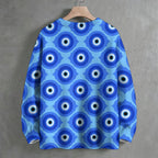 Evil Eyes Crew Neck Sweater