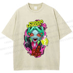 Unisex Rebecca From Cyberpunk: Edgerunners Printed Washed Tee