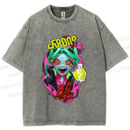 Unisex Rebecca From Cyberpunk: Edgerunners Printed Washed Tee