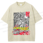 Unisex Cyberpunk: Edgerunners Printed Washed Tee