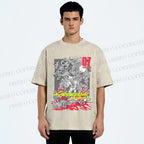 Unisex Cyberpunk: Edgerunners Printed Washed Tee