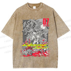Unisex Cyberpunk: Edgerunners Printed Washed Tee
