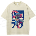 Unisex Kamen Rider Printed Washed Tee