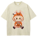 Halloween Labubu Washed T-Shirt