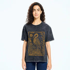 Great Blue Heron Vintage Washed T-shirt