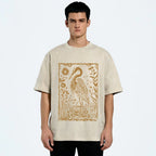 Great Blue Heron Vintage Washed T-shirt