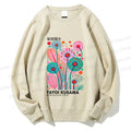 Unisex Yayoi Kusama Dandelion Printed Sweatshirt