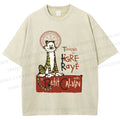 Unisex Calvin and Hobbes Printed Washed Tee