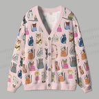 Cute Cats Ugly Cardigan Sweater