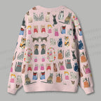 Cute Cats Ugly Cardigan Sweater