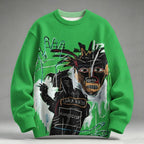 Jean-Michel Basquiat Graffiti Raglan Sweater