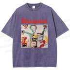 Unisex Jean-Michel Basquiat Untitled Printed Washed Tee