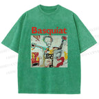 Unisex Jean-Michel Basquiat Untitled Printed Washed Tee