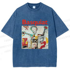 Unisex Jean-Michel Basquiat Untitled Printed Washed Tee