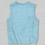 Unisex White Tiger in Water Printed Tank Top