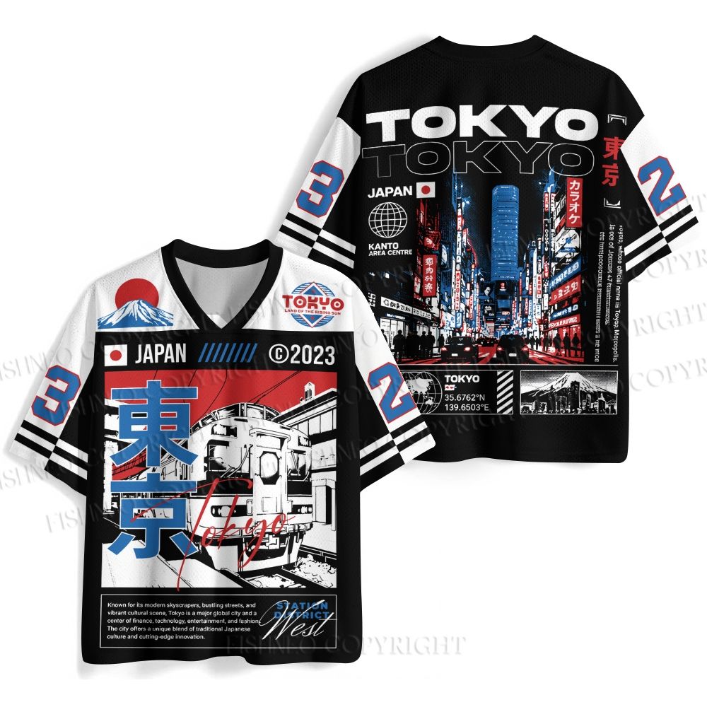 Japan Tokyo Retro Jersey Shirts