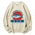 Unisex Sakamoto Suisan Printed Sweatshirt