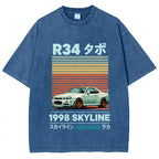 1998 Nissan R34 Skyline Vintage Washed T-shirt