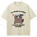 Unisex Coping With Anxiety Washed T-Shirt