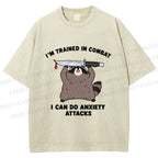 Unisex Coping With Anxiety Washed T-Shirt