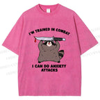 Unisex Coping With Anxiety Washed T-Shirt
