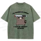 Unisex Coping With Anxiety Washed T-Shirt